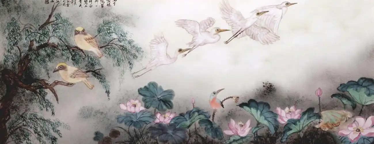 绝句·两个黄鹂鸣翠柳 杜甫(唐代)