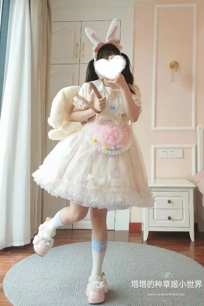 超级可爱超级甜嗷嗷!#洛丽塔 #洛丽塔洋装推荐 #lolit - 抖音