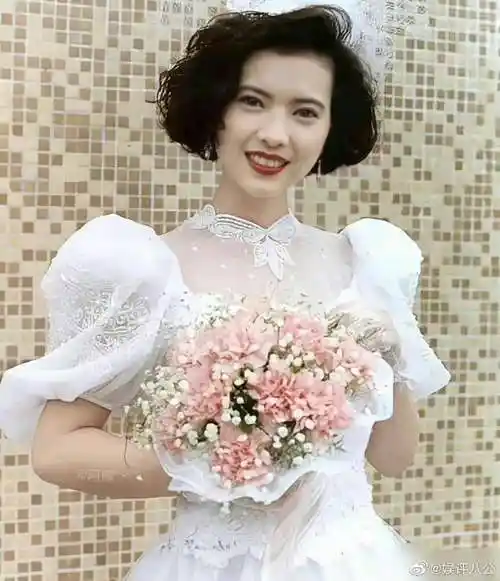 90年代港星婚纱照