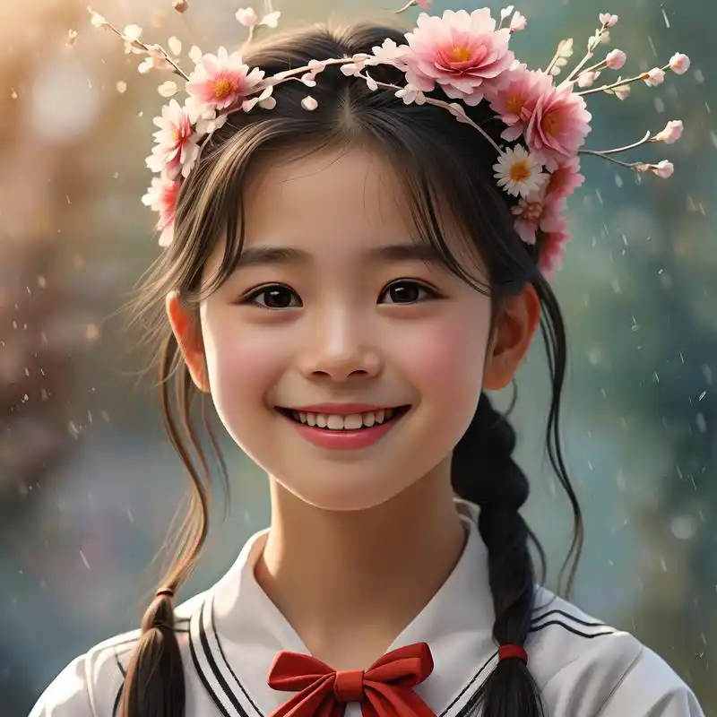 今天给大家分享一组超级可爱的小学生女生真人头像,每一张都是精心