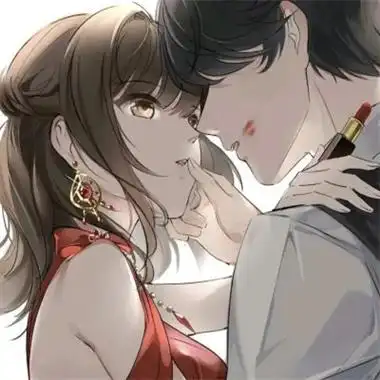 超火甜蜜的动漫情头一对两张图片