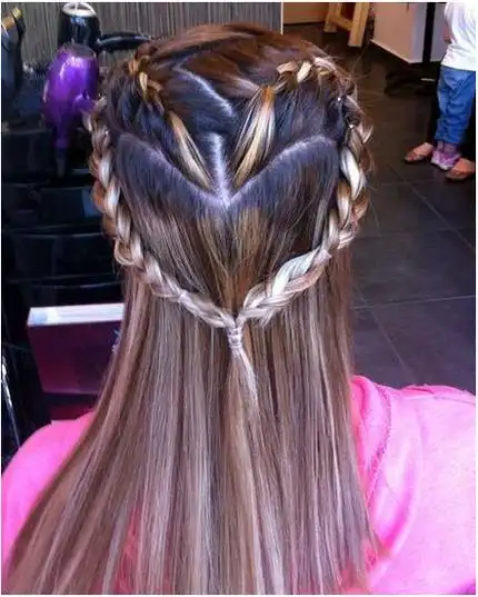 女生花式公主瀑布辫编发,一个人也编,无需求人