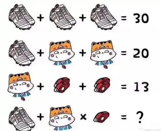 难倒小学生家长群的看图算数,没人第一次就能算对