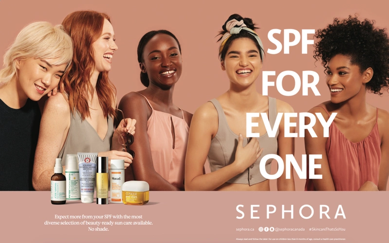 sephoraspfforeveryone夏季丝芙兰品牌设计海报设计