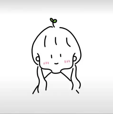 可爱简笔画人物呆萌