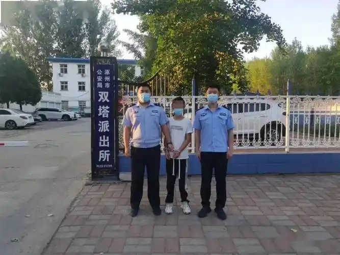 近日,涿州市公安局双塔派出所成功破获一起系列盗窃案,抓获犯罪嫌疑人