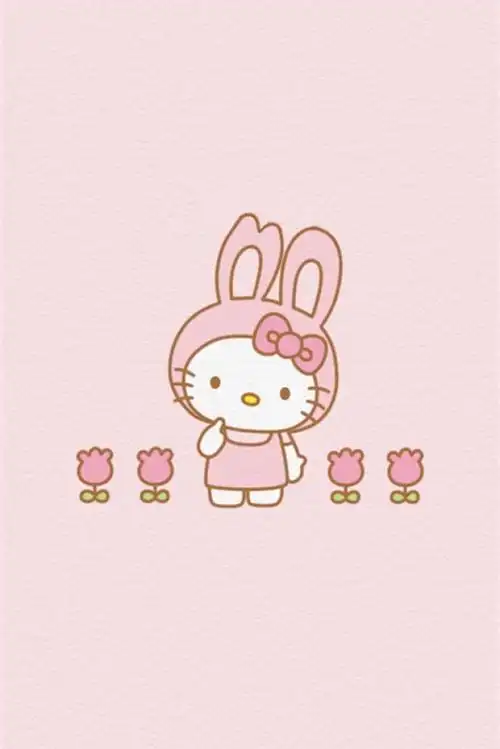iphone壁纸萌物可爱背景hellokitty猫