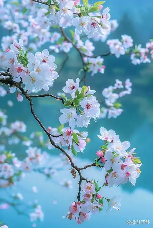 清新淡雅的小花,仿佛是春日的音符,奏响生命的乐章