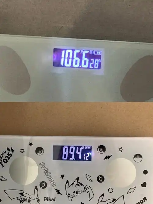 哈哈哈哈哈哈第一次体重真的轻!89.