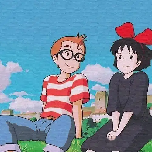 动漫女头喜欢魔女宅急便的头像吗