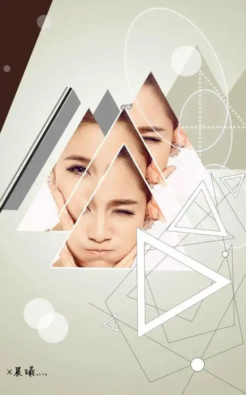 ps教程#时尚杂志海报排版设计思路及创作方法,简单粗暴,几步就恳栽