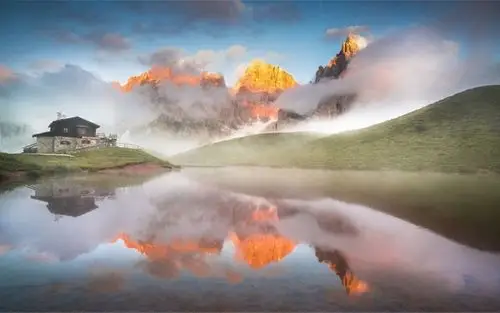 唯美意境山水风光图片电脑壁纸