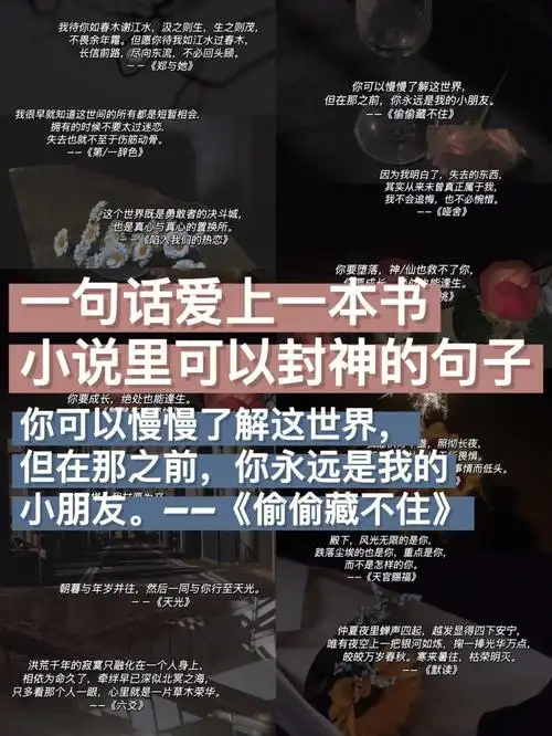 小说文案  #小说经典语录摘抄  #天官赐福  #默读  #偷偷
