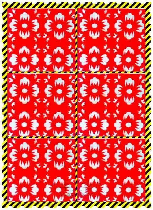 四方连续花卉剪纸图案大全