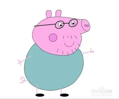 猪妈妈和猪爸爸简笔画 小猪佩奇简笔画 - 9252儿童网怎么画小猪佩奇猪