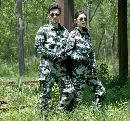 丛林迷彩服套装男女特种兵军装陆军作训服