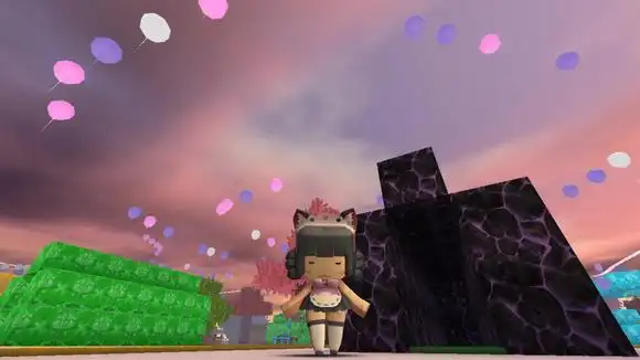 迷你世界琉璃酱:琉璃酱中了跳跳陷阱怎么办?