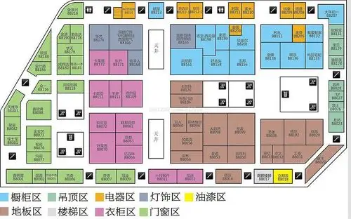 购物商场平面图