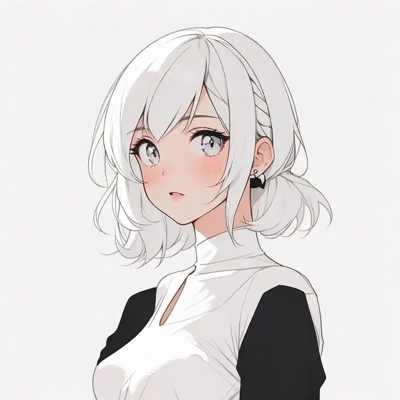 94精选ins风漫画女生头像95