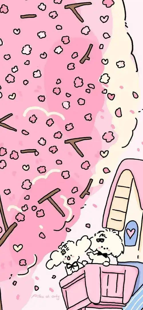 主屏锁屏壁纸可爱套图