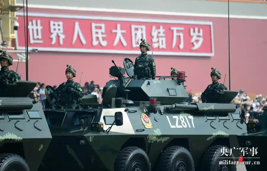 请祖国检阅 | 陆上作战模块:武警反恐突击方队