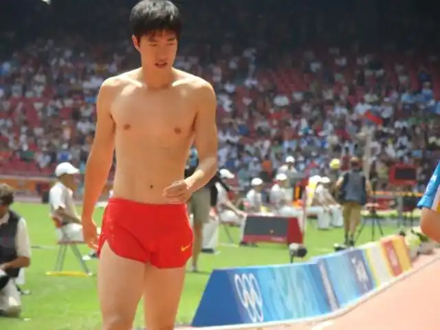 不要责怪刘翔 请看一个摄影记者拍摄到的组图