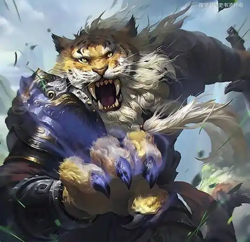 原创上古神话中的九大神虎长着大翅膀的穷奇上榜你知道几个