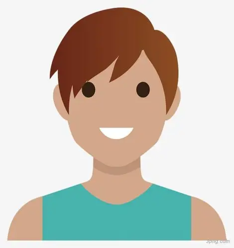 微笑的男孩png素材透明免抠图片动植人物