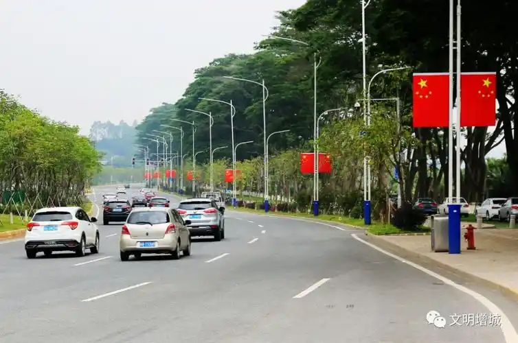 五星红旗飘扬,带你领略增城美丽颜值!