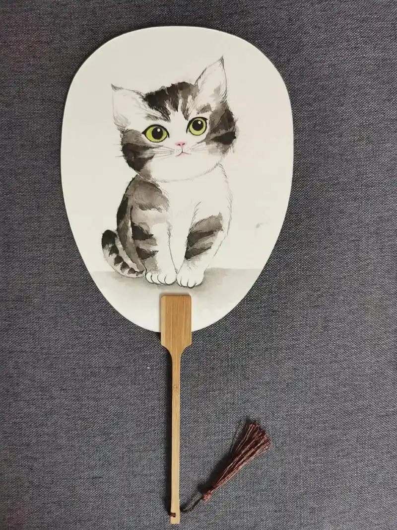 团扇 #古风扇子 #想画就画  图都是小红书里面的临摹作品 - 抖音