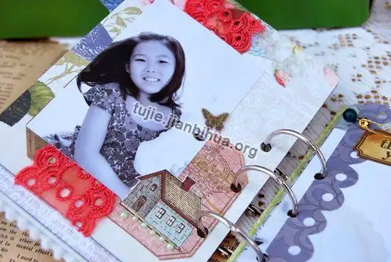 自制精美手工小相册图解