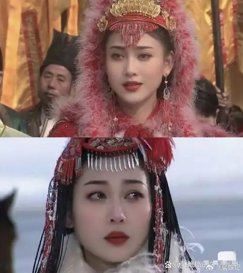 李彩桦扮演的王昭君,称得上颜值最高的王昭君,这部剧里匈奴王也很年轻