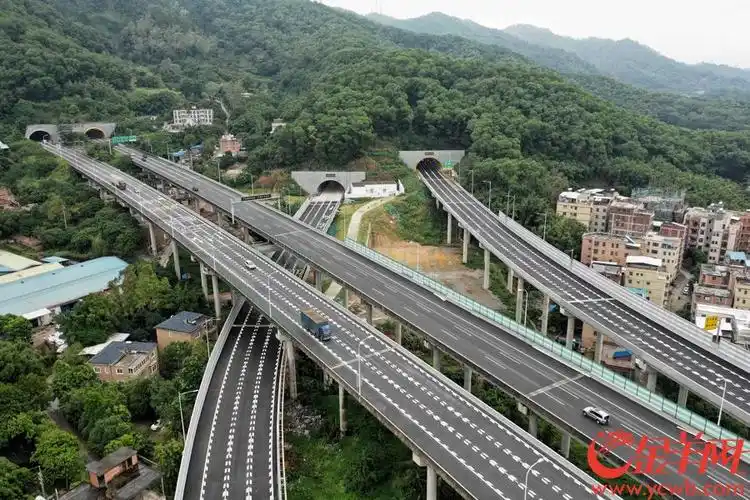 广州凤凰山隧道16日正式开通