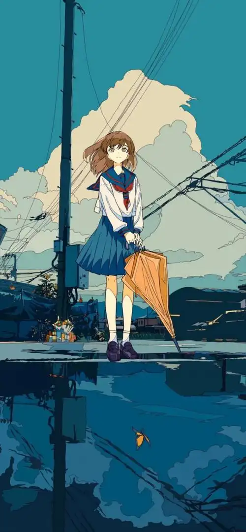 插画唯美_手机壁纸_动漫卡通手机壁纸_我要个性网