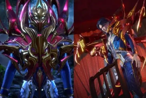 与全身铠甲相比,八蛛魂骨外骨骼甲视觉效果反而有所上升