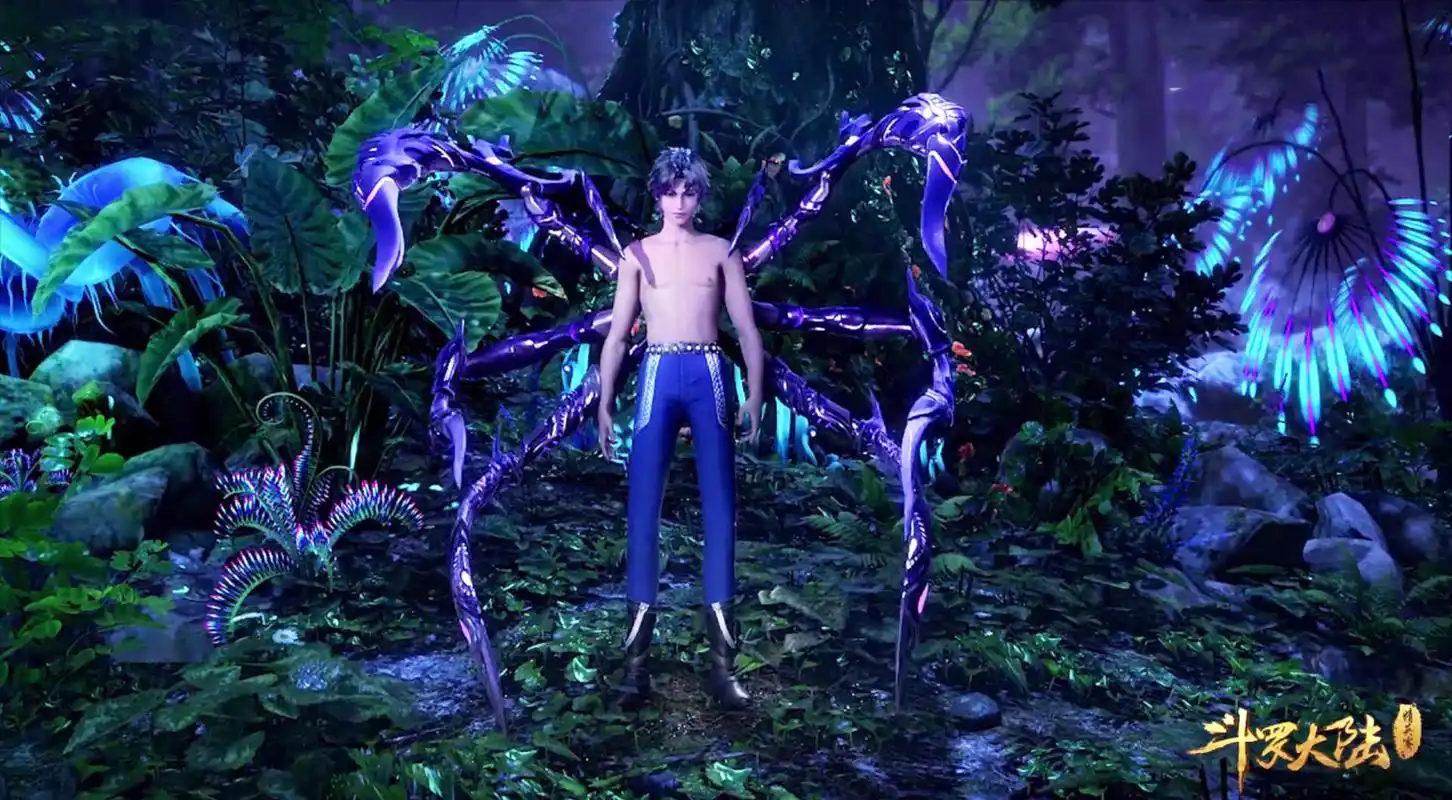 原创斗罗唐三要灭人面魔蛛只为了试十万年魂环唐三这操作两全其美