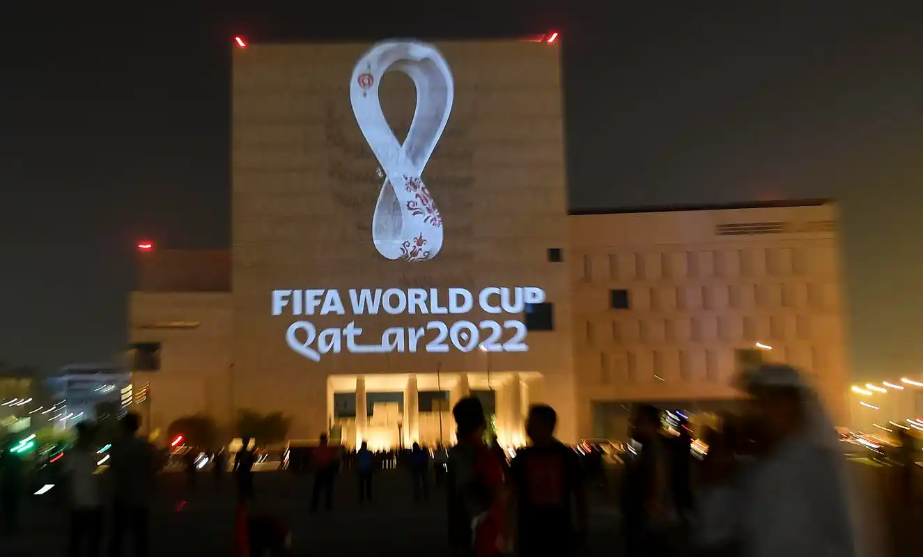 卡塔尔2022年足球世界杯发布会徽