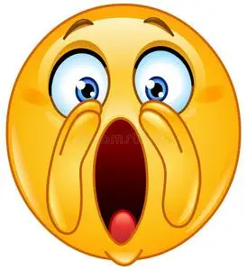 大声喊叫表情符号照片