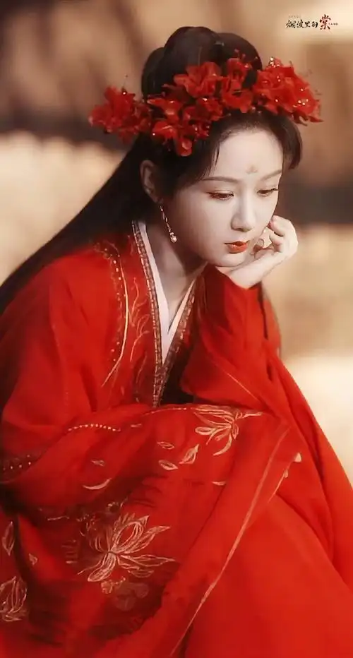 女明星古装红色婚服图鉴##杨紫小夭