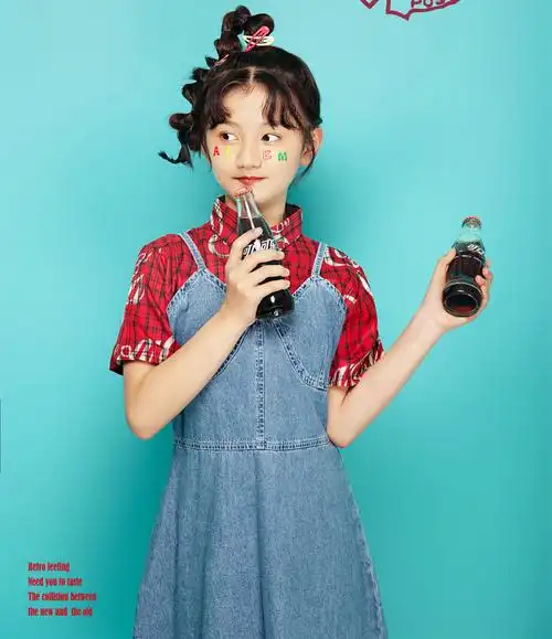 儿童摄影服装新款10-12岁时尚女孩影楼艺术造型写真拍照相衣服饰