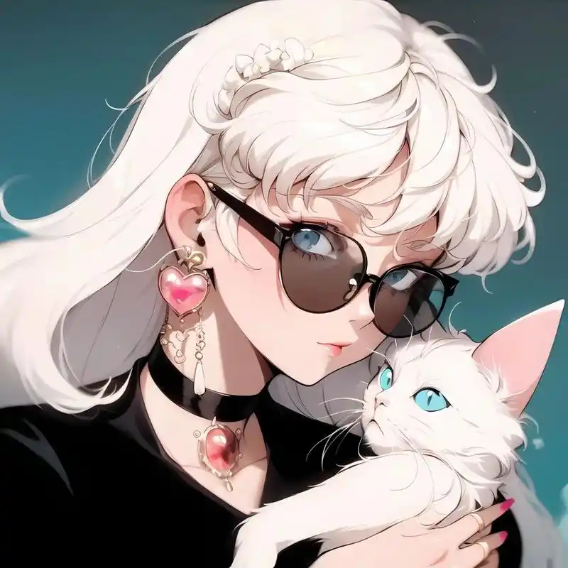 旧漫高冷女头白色系