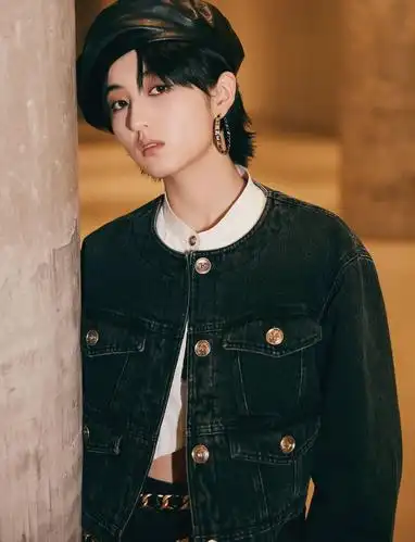 张子枫北京胡同"大片秀",拼接棒球外套配清爽短发,凸显文艺范