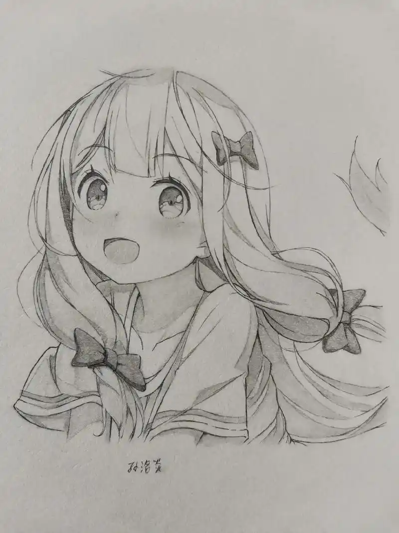 手绘 #绘画 #动漫人物绘画 #埃罗芒阿老师 - 抖音