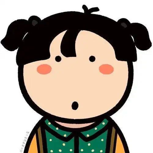 头像男生简笔画头像沙雕头像可爱卡通头像大脸妹趣味头像