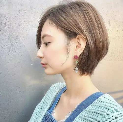 你们要的小清新日系短发齐耳照