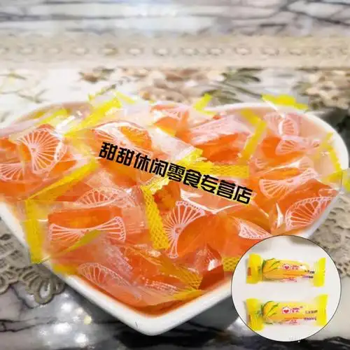 儿时味道玉米硬糖橘子瓣硬糖小时候的味道老式糖果水果糖硬糖硬糖小
