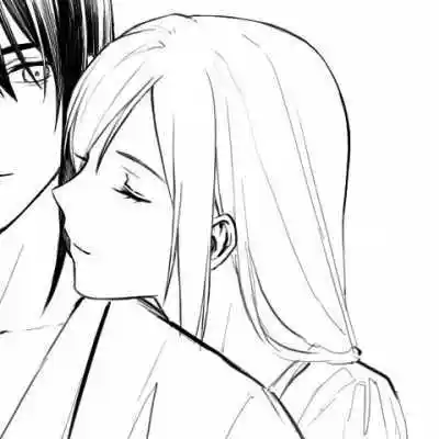一对两张的黑白漫画情头暧昧头像,情侣头像图片-回车桌面