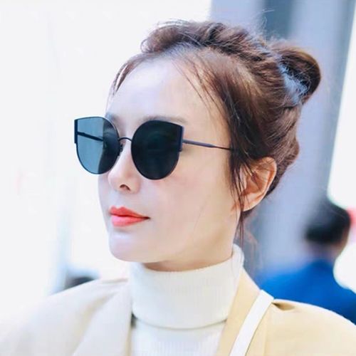 gm墨镜女2022年新款潮秦岚明星同款眼镜小脸款太阳镜女防紫外线