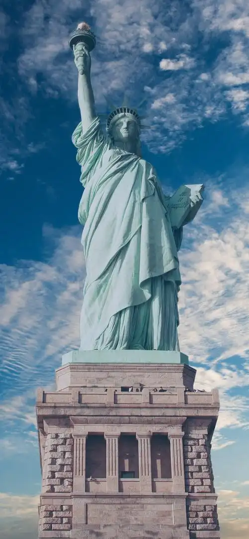 纽约自由女神像,风景-手机壁纸