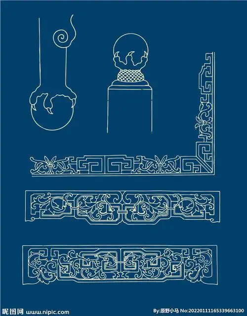 传统建筑装饰纹样图片